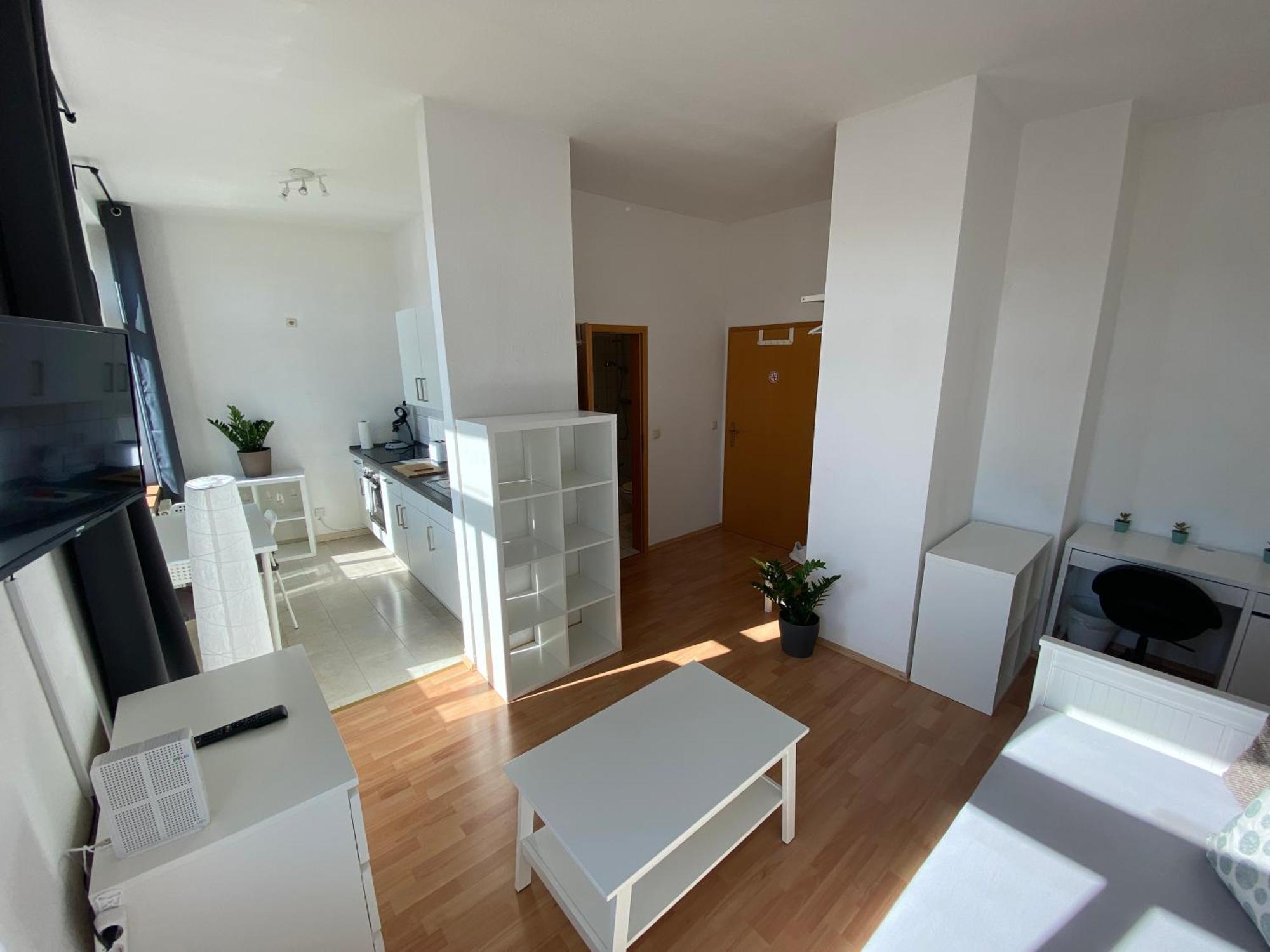 Citywohnungen Halle Am Riebeckplatz Szoba fotó