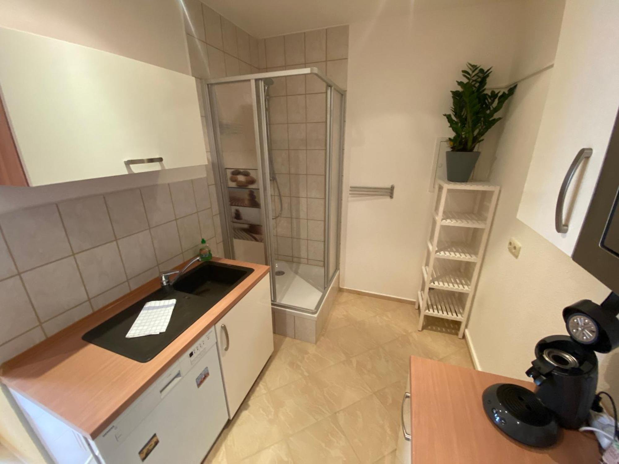 Citywohnungen Halle Am Riebeckplatz Szoba fotó