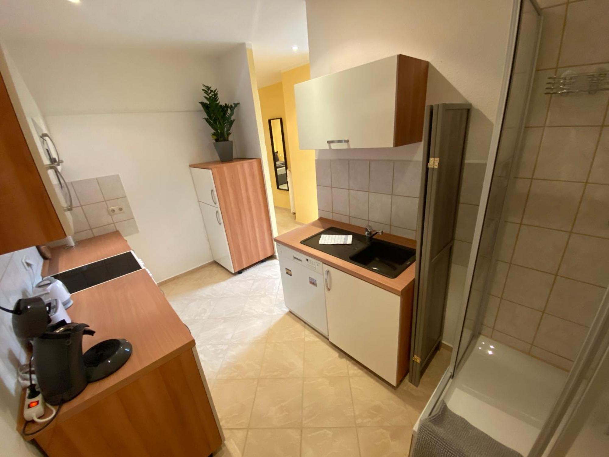 Citywohnungen Halle Am Riebeckplatz Szoba fotó